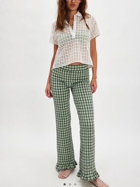 Free People Frida Ruffle Pant